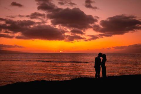 Maui Sunset photoshoot