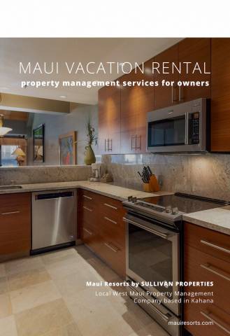 Full Kitchen at Sands of Kahana 474 - luxury Maui vacation rental condo