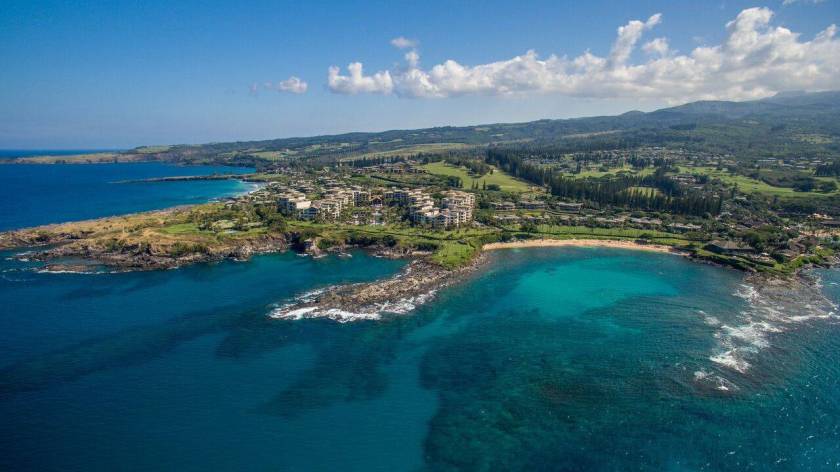 Kapalua Maui Ironwoods Beach with Kapalua Golf Villas resort