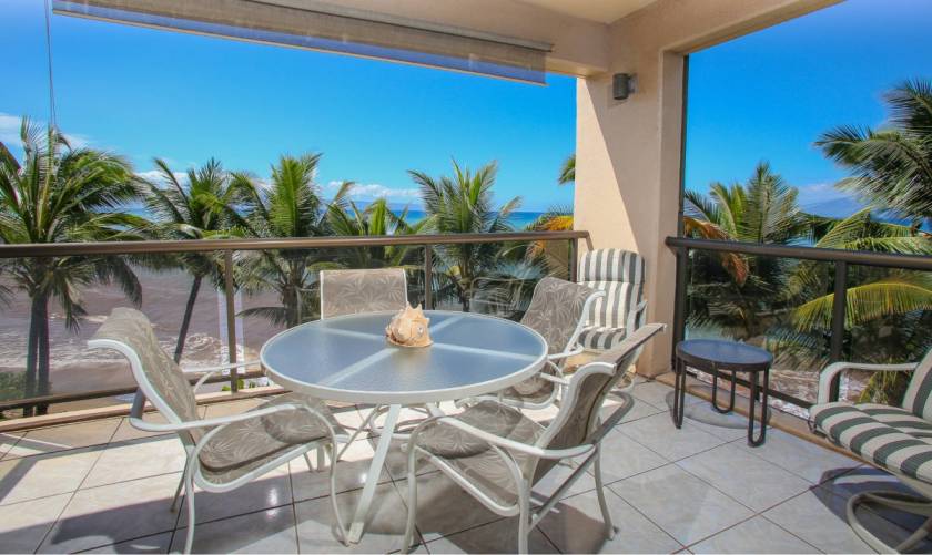 Sands of Kahana 334 - two bedroom two bathroom oceanfront Maui condo rental 